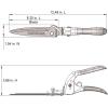 imageCRAFTSMAN 4Piece Pruning Tools Set with Bypass Pruner Bypass Lopper Wavy Blade Hedge Shears ampamp Swivel Blade Grass ShearsPruning Tools Starter Set