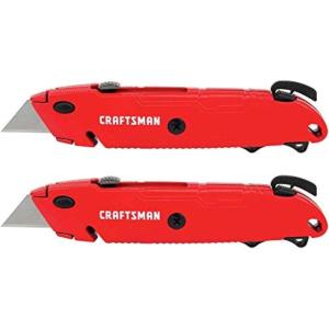 imageCRAFTSMAN Utility Knife Quick Change Retractable Blade 2 Pack CMHT10378