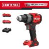 imageCRAFTSMAN V20 12 Inch DrillDriver Kit with 2 Batteries and Charger CMCD725D2