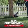imageCRAFTSMAN V20 Cordless 10 in WEEDWACKER String Trimmer and Edger Kit with 20 Ah Battery and Charger CMCST915D1