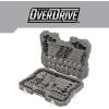 imageCRAFTSMAN OVERDRIVE 154Piece Gunmetal Chrome Mechanics Tool Set Standard SAEMetric Socket Set with Hard Case CMMT99154L