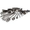 imageCRAFTSMAN OVERDRIVE 154Piece Gunmetal Chrome Mechanics Tool Set Standard SAEMetric Socket Set with Hard Case CMMT99154L