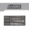 imageCRAFTSMAN OVERDRIVE 284Piece Gunmetal Chrome Mechanics Tool Set Standard SAEMetric Socket Set with Hard Case CMMT99284