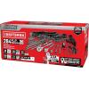 imageCRAFTSMAN OVERDRIVE 284Piece Gunmetal Chrome Mechanics Tool Set Standard SAEMetric Socket Set with Hard Case CMMT99284