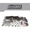 imageCRAFTSMAN OVERDRIVE 284Piece Gunmetal Chrome Mechanics Tool Set Standard SAEMetric Socket Set with Hard Case CMMT99284