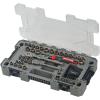 imageCRAFTSMAN OVERDRIVE 64Piece Gunmetal Chrome Mechanics Tool Set Standard SAEMetric Socket Set with Hard Case CMMT99064