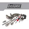 imageCRAFTSMAN OVERDRIVE 99Piece Gunmetal Chrome Mechanics Tool Set Standard SAEMetric Socket Set with Hard Case CMMT99099