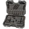 imageCRAFTSMAN OVERDRIVE 154Piece Gunmetal Chrome Mechanics Tool Set Standard SAEMetric Socket Set with Hard Case CMMT99154L