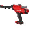 imageCRAFTSMAN V20 Caulk Gun No Drip Cordless with antidrip and variable speed Tool Only CMCE600B