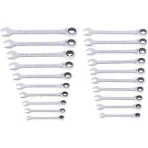 imageCRAFTSMAN 20 Piece Ratcheting Combination Wrench Set SAEMetric CMMT87220