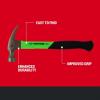 imageCRAFTSMAN HighVisibility General Purpose Hammer with Fiberglass Grip 16 OZ CMHT51400