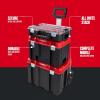 imageCRAFTSMAN VERSASTACK 17126in Metal Wheels Lockable Tool Box
