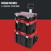 imageCRAFTSMAN VERSASTACK 17126in Metal Wheels Lockable Tool Box