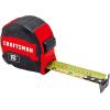 imageCRAFTSMAN 25Ft Tape Measure with Fraction Marketing Retractable ManualLocking Blade CMHT37443S49 m