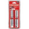 imageCRAFTSMAN 38 in Drive Metric and SAE 6 Point Standard Spark Plug Socket Set 4 Piece Set CMMT34504