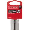 imageCRAFTSMAN Shallow Socket Metric 38Inch Drive 18mm 6Point CMMT43579