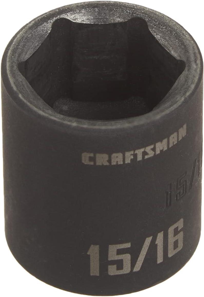 imageCRAFTSMAN Shallow Impact Socket SAE 12Inch Drive 1316Inch CMMT158551516