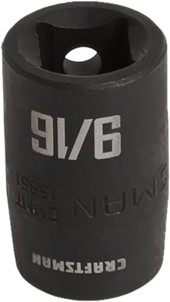 imageCRAFTSMAN Shallow Impact Socket SAE 12Inch Drive 1316Inch CMMT15855916 Inch Pack of 6