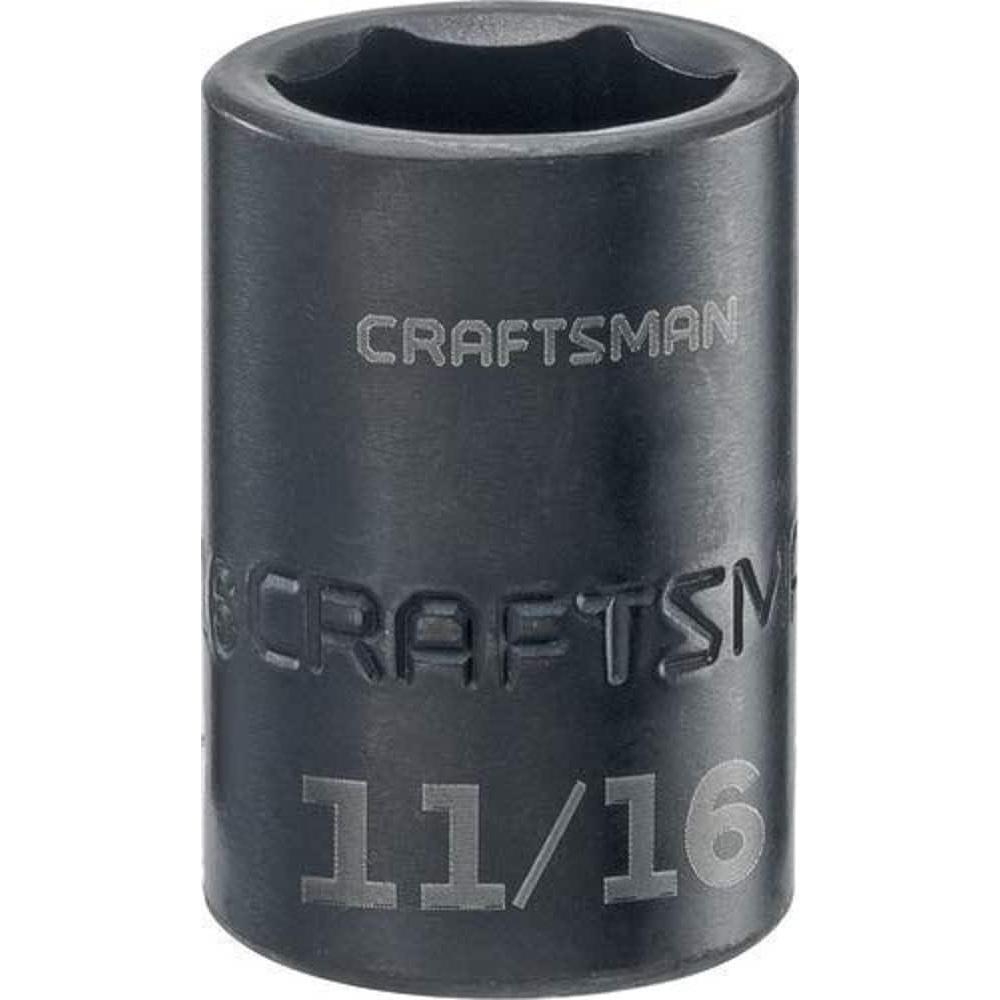 imageCRAFTSMAN Shallow Impact Socket SAE 12Inch Drive 1316Inch CMMT158551116