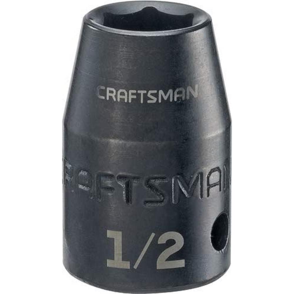 imageCRAFTSMAN Shallow Impact Socket SAE 12Inch Drive 1316Inch CMMT1585512 Inch Pack of 1
