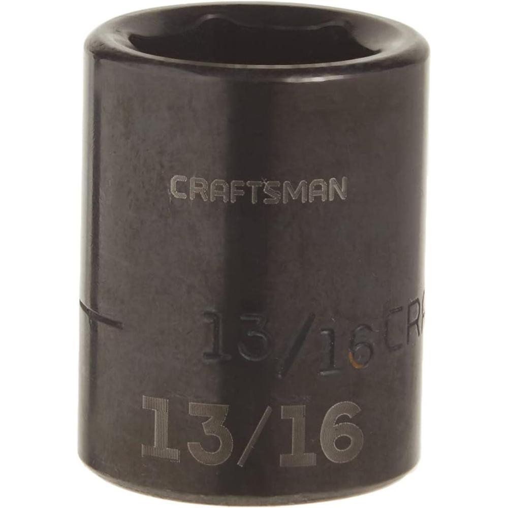 imageCRAFTSMAN Shallow Impact Socket SAE 12Inch Drive 1316Inch CMMT158551316