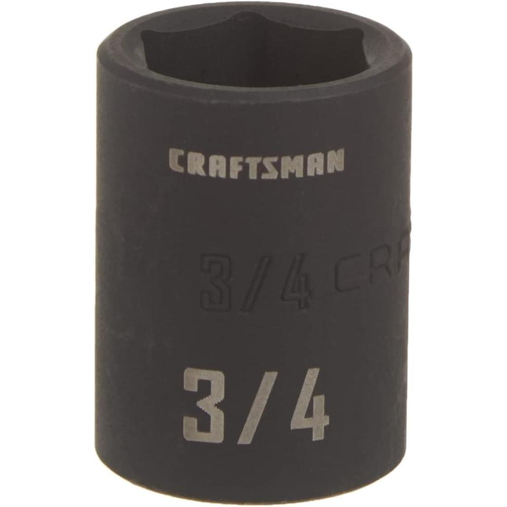 imageCRAFTSMAN Shallow Impact Socket SAE 12Inch Drive 1316Inch CMMT1585534 Inch Pack of 6