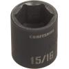 imageCRAFTSMAN Shallow Impact Socket SAE 12Inch Drive 1316Inch CMMT158551516