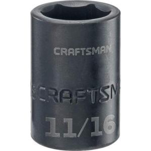 imageCRAFTSMAN Shallow Impact Socket SAE 12Inch Drive 1316Inch CMMT158551116
