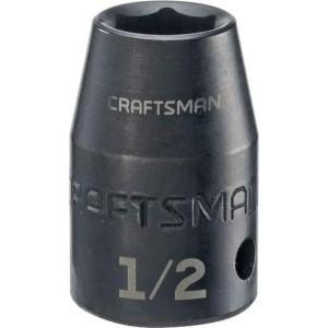 imageCRAFTSMAN Shallow Impact Socket SAE 12Inch Drive 1316Inch CMMT1585512 Inch Pack of 1
