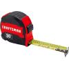 imageCRAFTSMAN 30ft Tape Measure with Fraction Markings Retractable CMHT37445S