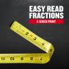 imageCRAFTSMAN 30ft Tape Measure with Fraction Markings Retractable CMHT37445S