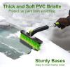 imageSEAAES 51 Inch Ice Scraper and Snow Brush with Squeegee Extendable Snow Ice Removal with Foam Grip for Windshield SUV Truck Vehicle WindowGreen