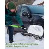 imageSEAAES Snow Brush and Extendable Snow Shovel with Foam Grip Ice Scraper Snow Brush for Car SUV Truck Vehicle Windshield Window