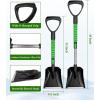 imageSEAAES Snow Brush and Extendable Snow Shovel with Foam Grip Ice Scraper Snow Brush for Car SUV Truck Vehicle Windshield Window