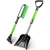 imageSEAAES Snow Brush and Extendable Snow Shovel with Foam Grip Ice Scraper Snow Brush for Car SUV Truck Vehicle Windshield Window
