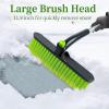 imageSEAAES 35 Inch Ice Scraper and Snow Brush for Car Extendable Snow Scraper and Brush with Foam Grip for Windshield Window SUV Truck Vehicle