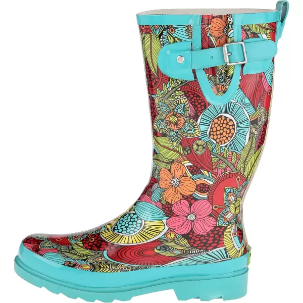 Western Chief Women's Floral Fantasy Rain Boot