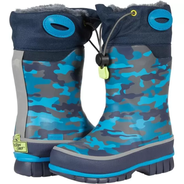 Western Chief Kids Camo Frost Winterprene Neoprene Mid Boot 