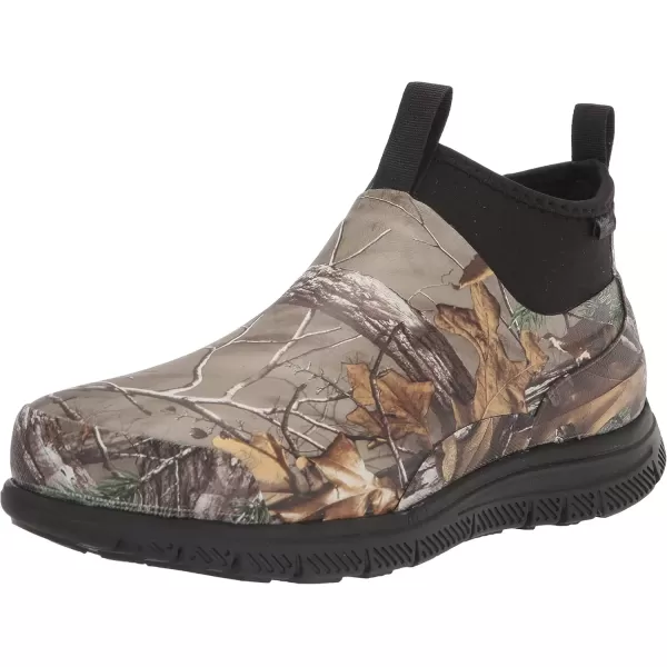 imageWestern Chief Mens Burnett Realtree Neoprene Waterproof Mid Boo Rain BootBrown