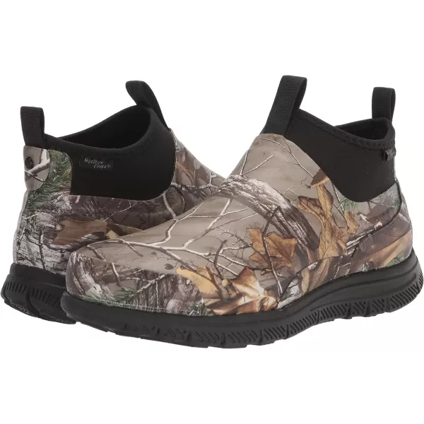 imageWestern Chief Mens Burnett Realtree Neoprene Waterproof Mid Boo Rain BootBrown