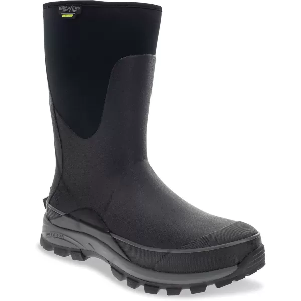 imageWestern Chief Mens Neoprene Mid Height Waterproof Boot with Memory Foam Insole CalfBlack