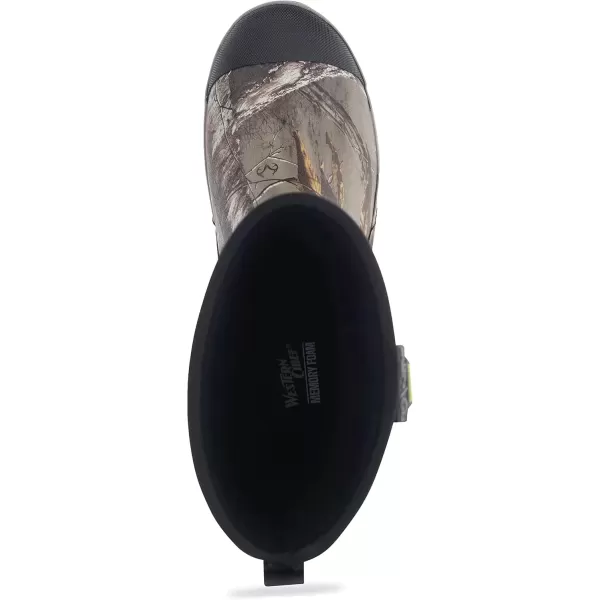 imageWestern Chief Mens Neoprene Mid Height Waterproof Boot with Memory Foam Insole CalfRealtree