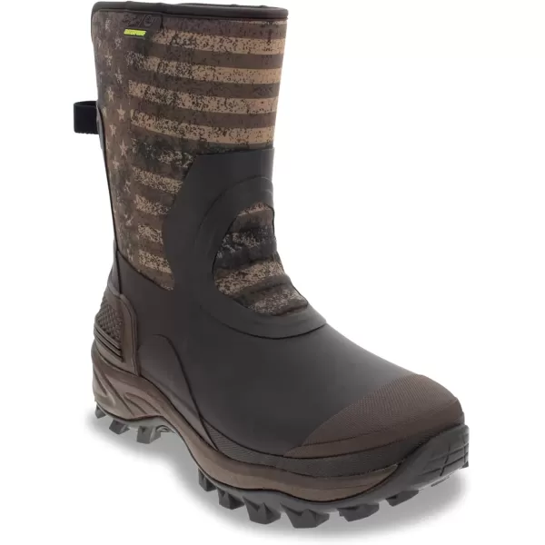 imageWestern Chief Mens Waterproof Insulated Neoprene Cold Weather Outdoor Rambler Boot RainBrown