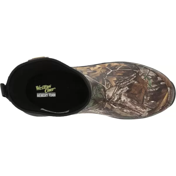 imageWestern Chief Mens Waterproof Neoprene Ankle Rain BootRealtree