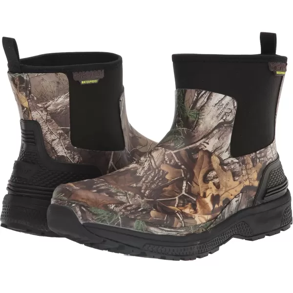 imageWestern Chief Mens Waterproof Neoprene Ankle Rain BootRealtree
