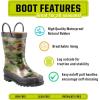 imageWestern Chief Rain Boots with Pull on Handles for Toddlers and Kids  Premium Waterproof Boots for Boys and GirlsCamo