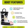 imageWestern Chief Rain Boots with Pull on Handles for Toddlers and Kids  Premium Waterproof Boots for Boys and GirlsColbie Cow