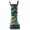 imageWestern Chief Rain Boots with Pull on Handles for Toddlers and Kids  Premium Waterproof Boots for Boys and GirlsDino World