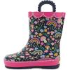 imageWestern Chief Rain Boots with Pull on Handles for Toddlers and Kids  Premium Waterproof Boots for Boys and GirlsFantasy Forest