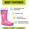 imageWestern Chief Rain Boots with Pull on Handles for Toddlers and Kids  Premium Waterproof Boots for Boys and GirlsFlower Cutie